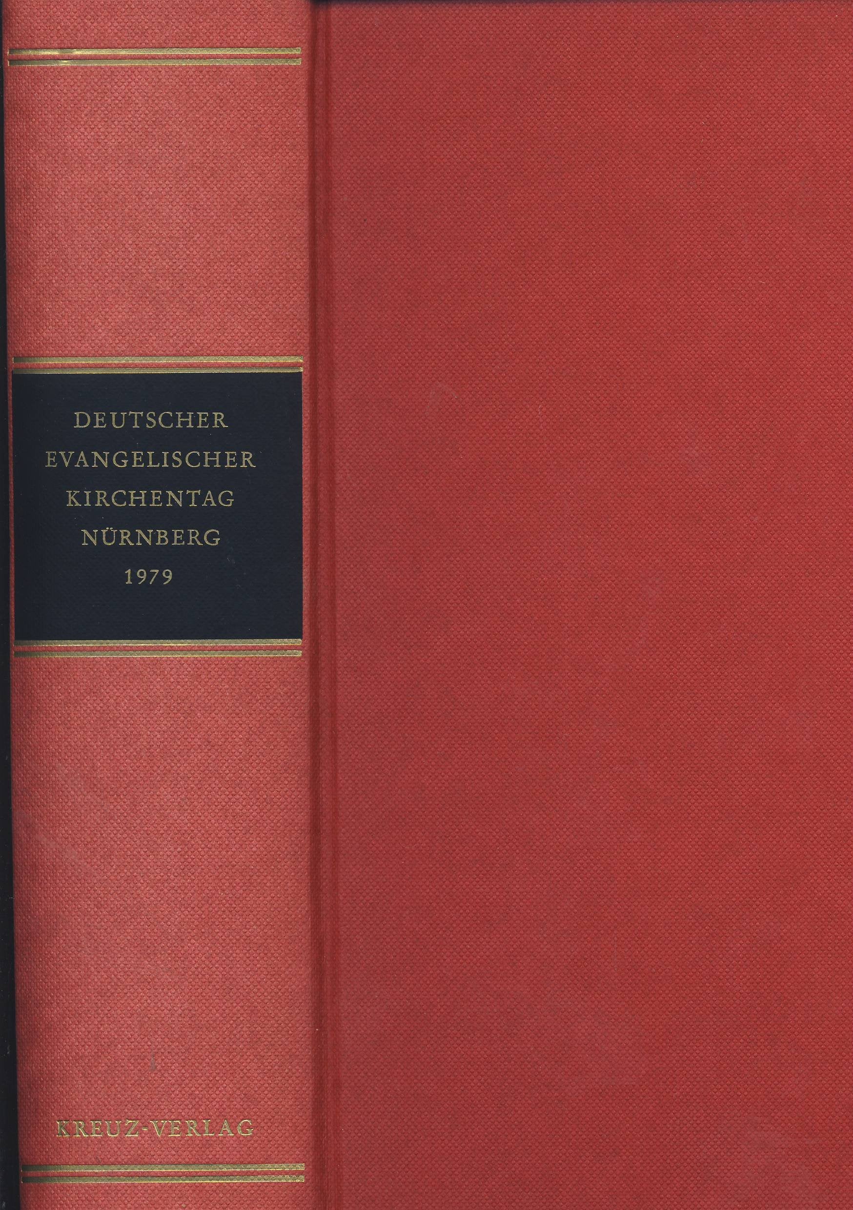 Deutscher Evangelischer Kirchentag, Nürnberg 1979: Dokumente book