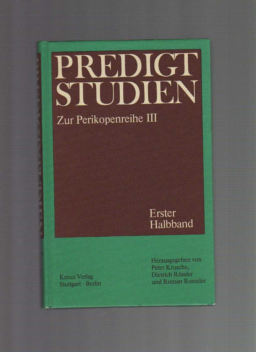 Predigtstudien für das Kirchenjahr 1980/81 Books