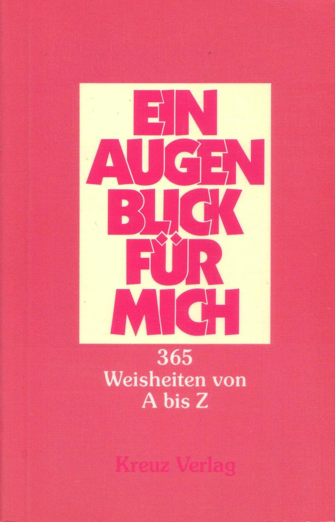 Ein Augenblick für mich Film, Art & Culture