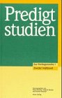 Predigtstudien, Predigtstudien für das Kirchenjahr 1996/97, 2. Halbbd. Religion & Esotericism
