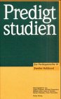 Predigtstudien, Predigtstudien für das Kirchenjahr 2001/2002, 2. Halbbd. Religion & Esotericism