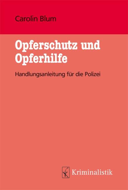 Product Image: Opferschutz und Opferhilfe