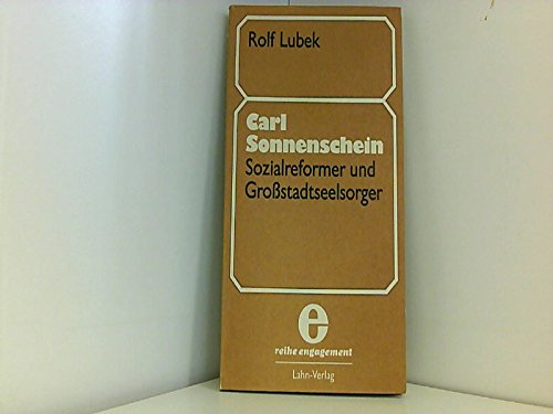 Carl Sonnenschein - Sozialreformer und Grossstadtseelsorger Books