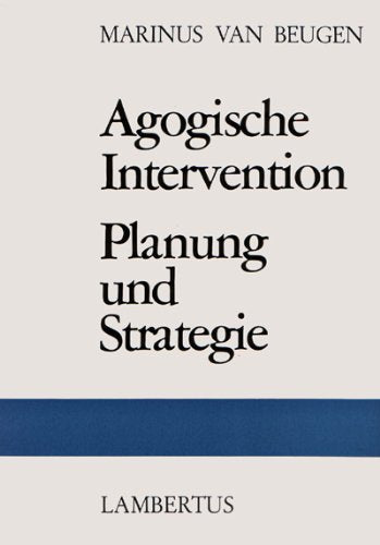 Product Image: Agogische Intervention. Planung und Strategie