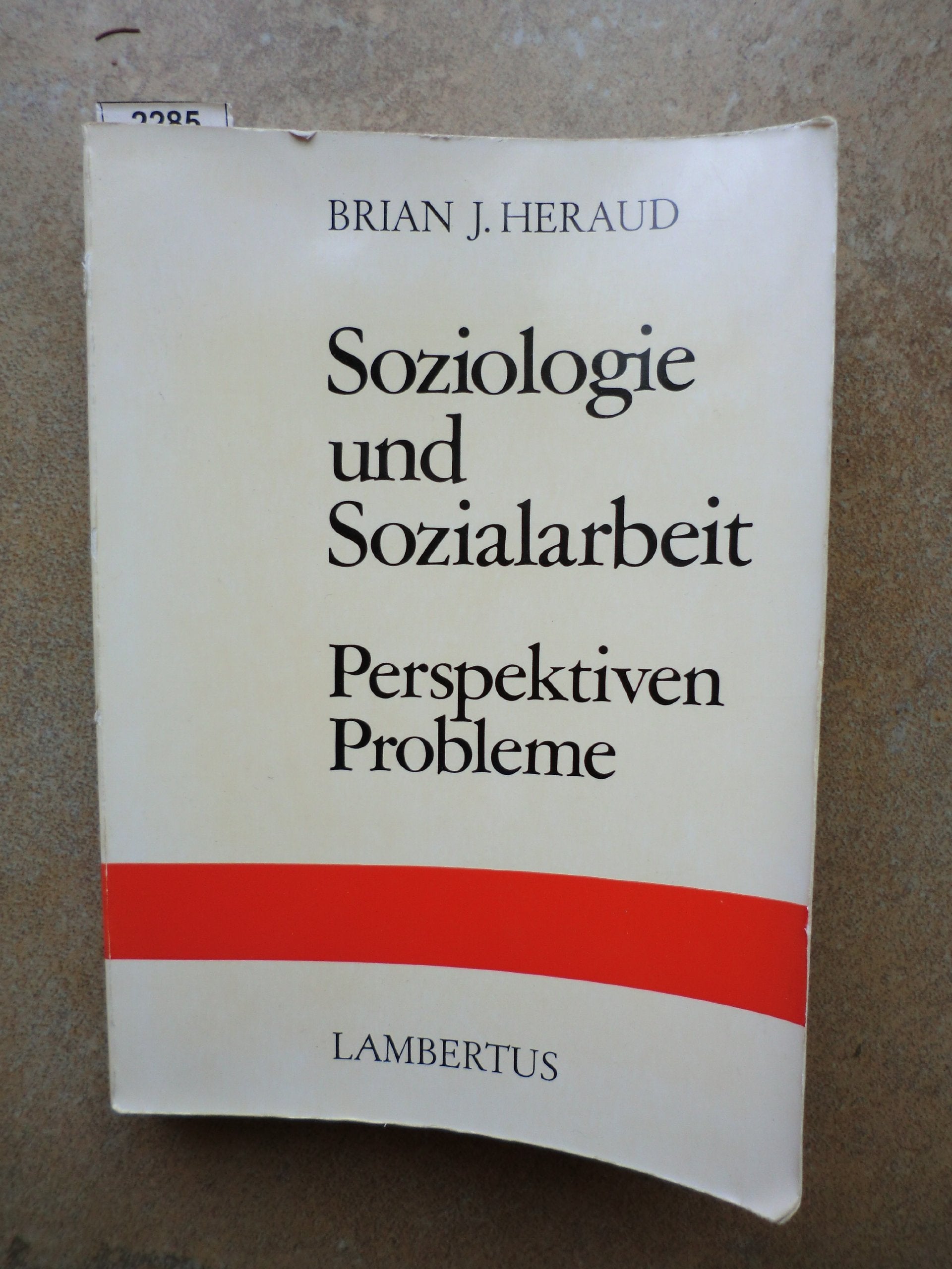 Soziologie und Sozialarbeit. Perspektiven, Probleme Books