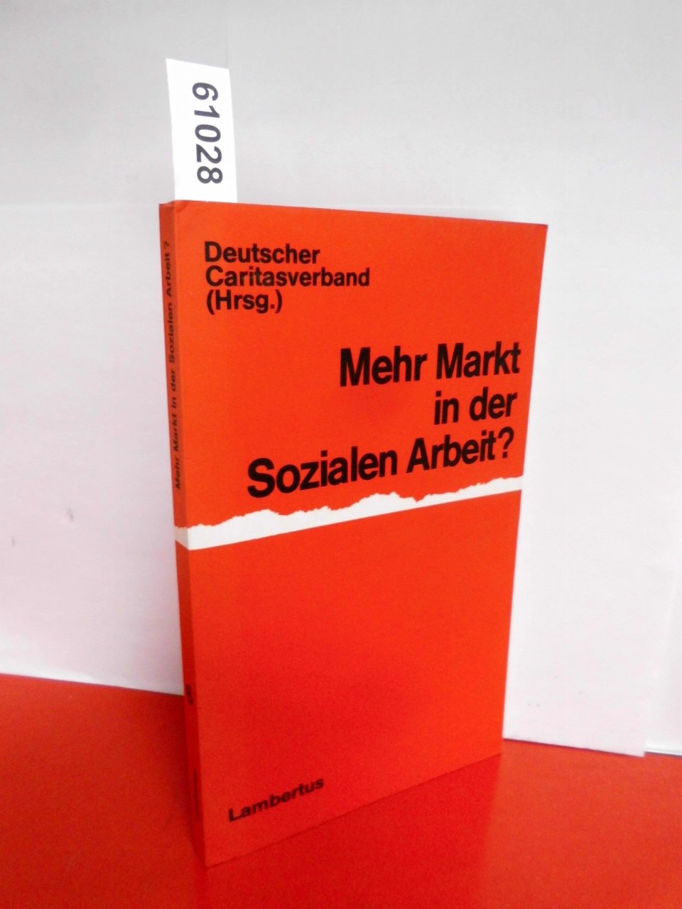 Mehr Markt in der Sozialen Arbeit?: Dokumentation einer Studientagung der Fortbilidungs-Akademie des Deutschen Caritasverbandes. Hrsg. v. Dtsch. Caritasverband Books