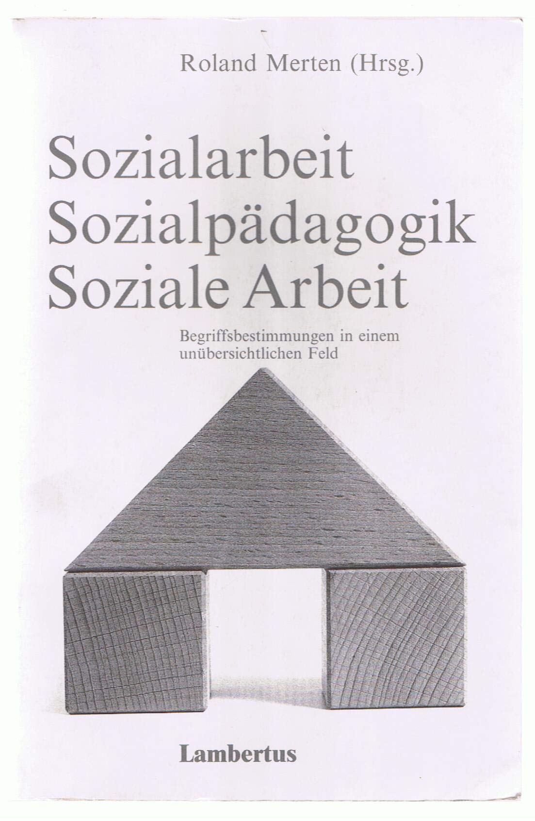 Sozialarbeit - Sozialpädagogik - Soziale Arbeit: Begriffsbestimmungen in einem unübersichtlichen Feld Social Sciences
