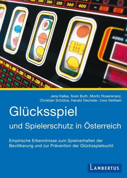 Glücksspiel und Spielerschutz in Österreich book