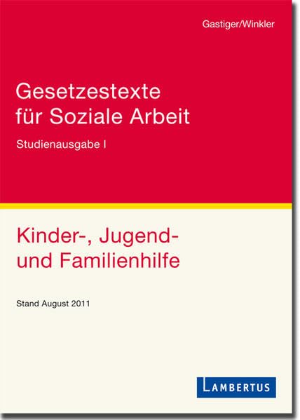 Gesetzestexte für Soziale Arbeit Law