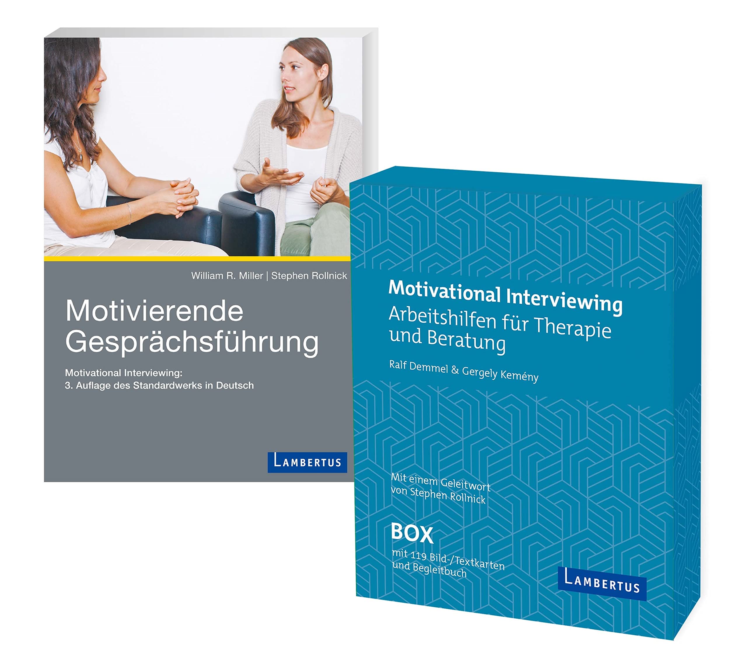 Motivierende Gesprächsführung - Set mit Buch und Arbeitshilfenkarten: Motivational Interviewing: 3. Auflage des Standardwerks in Deutsch und Arbeitshilfen für Therapie und Beratung Medicine