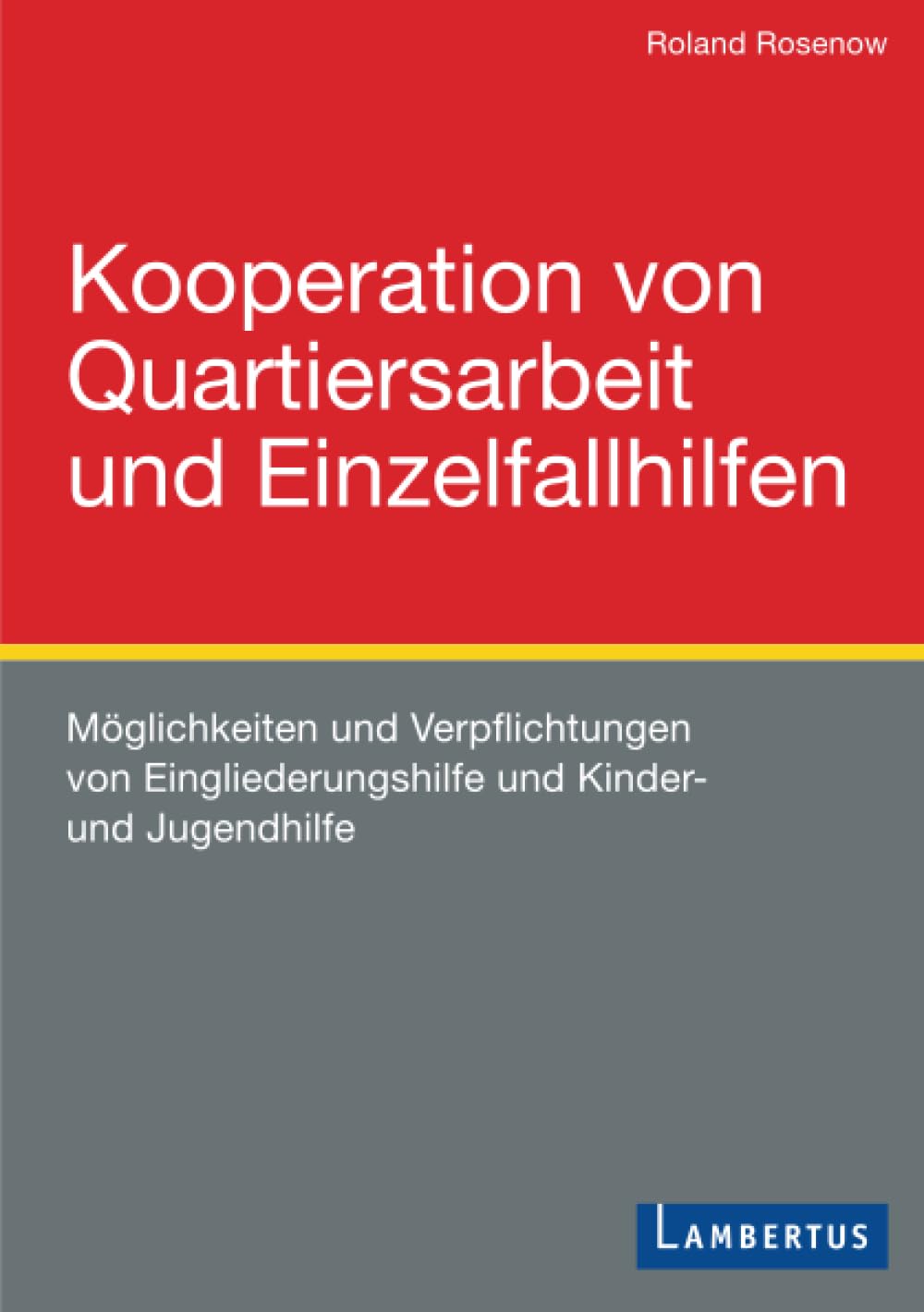 Kooperation von Quartiersarbeit und Einzelfallhilfen Law