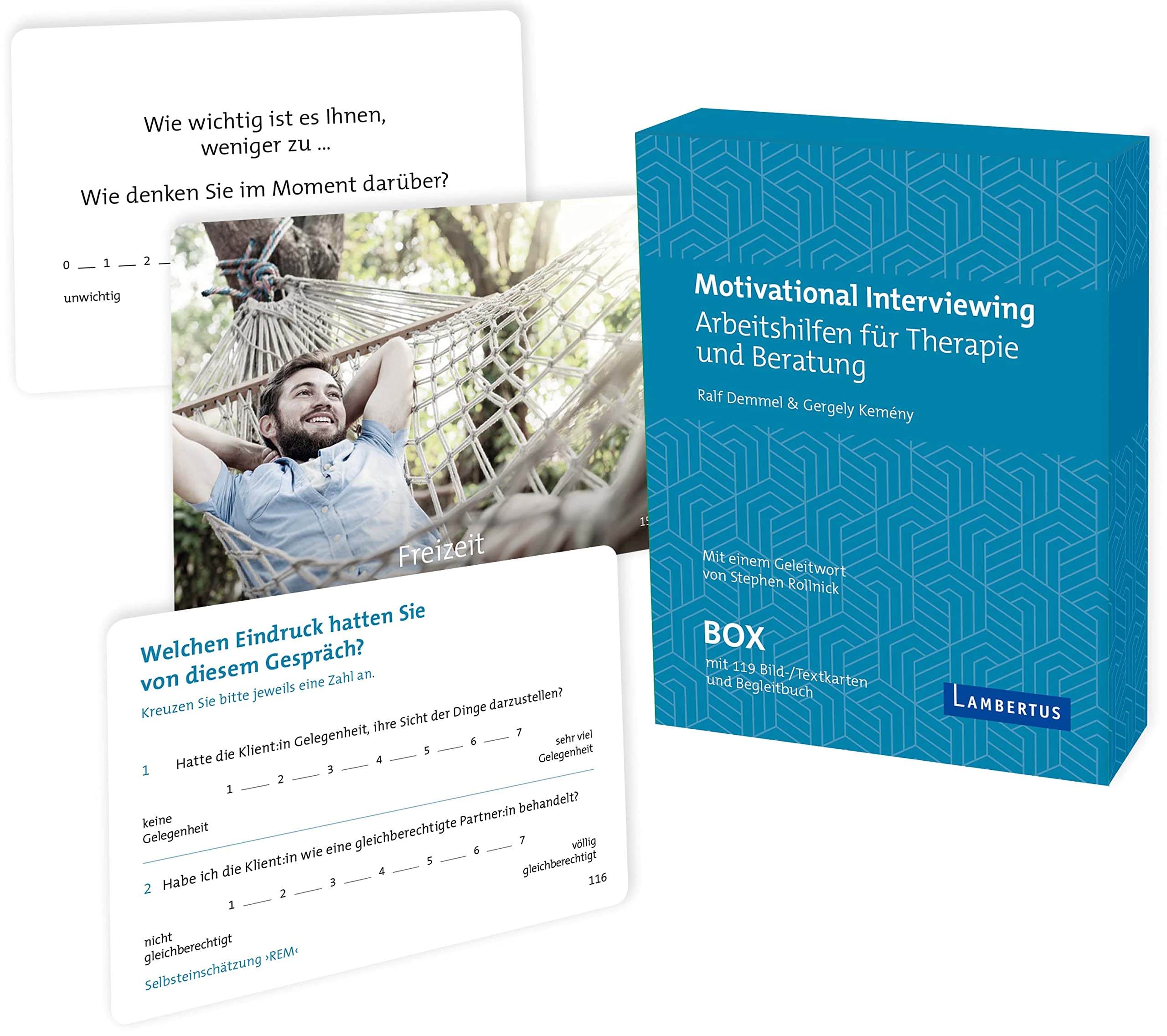 Product Image: Motivational Interviewing Box mit Fragekarten