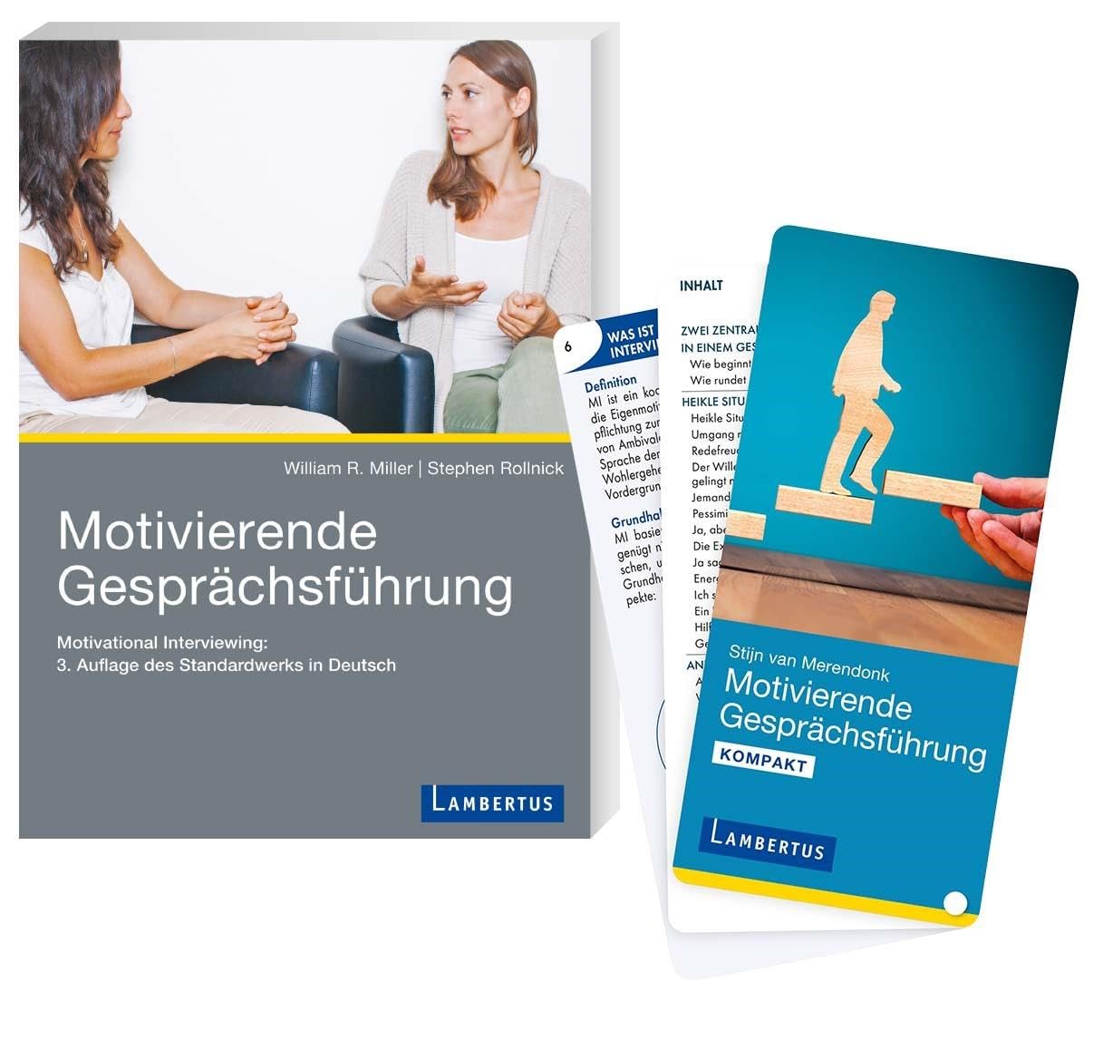 Motivierende Gesprächsführung - Set mit Buch und Kartenfächer Medicine Books