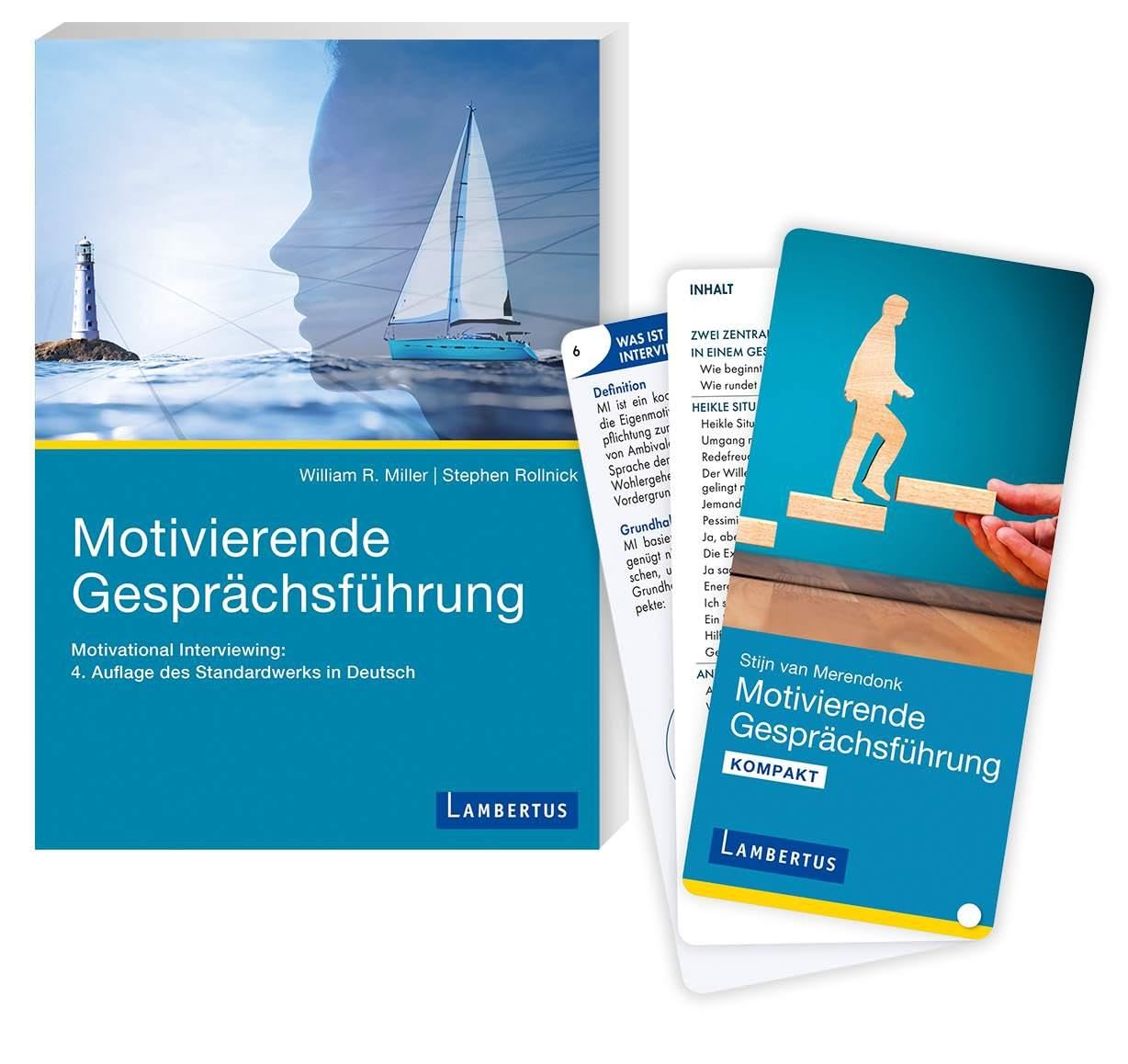 Motivierende Gesprächsführung - Set mit Buch und Kartenfächer Medicine