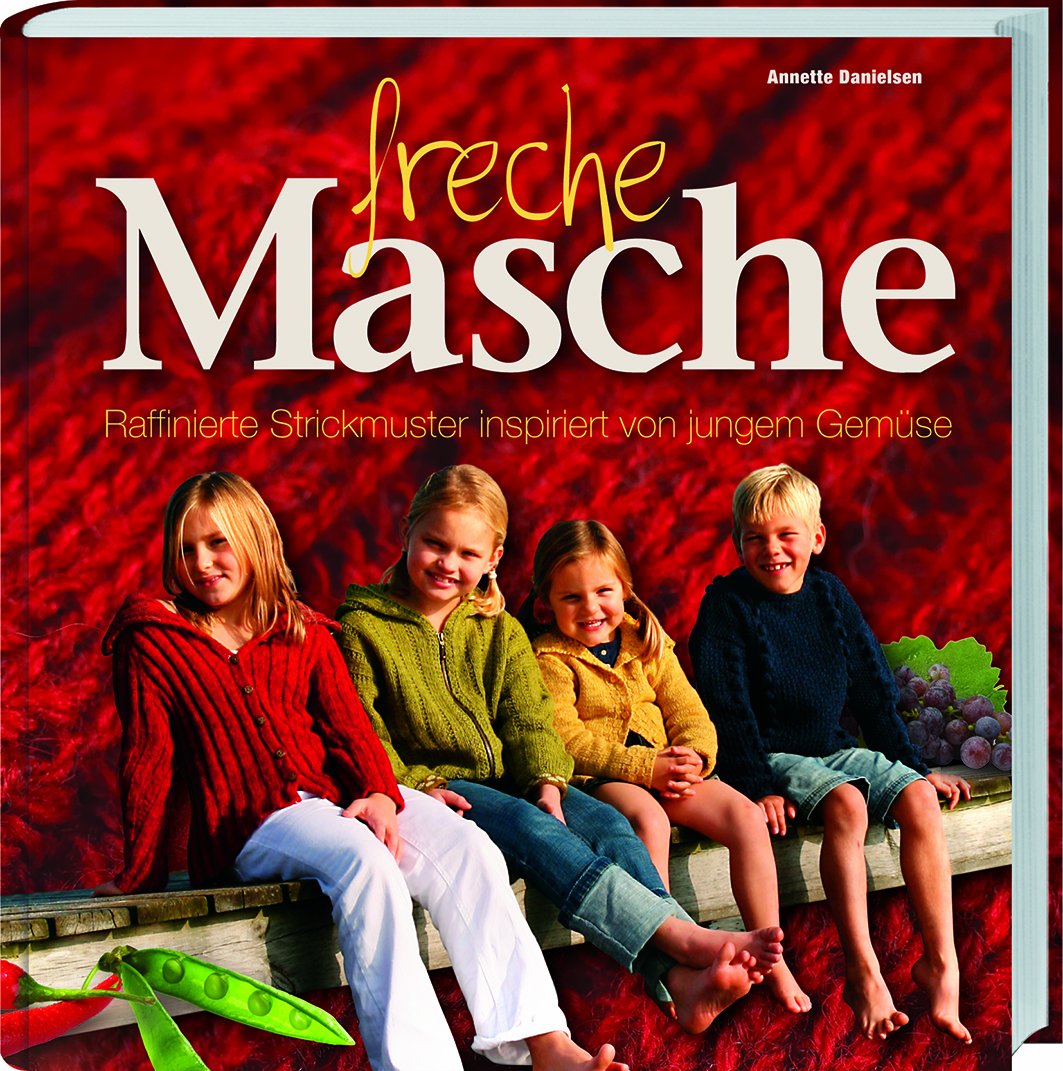 Freche Masche: Raffinierte Strickmuster inspiriert von jungem Gemüse. Hobbies & Crafts