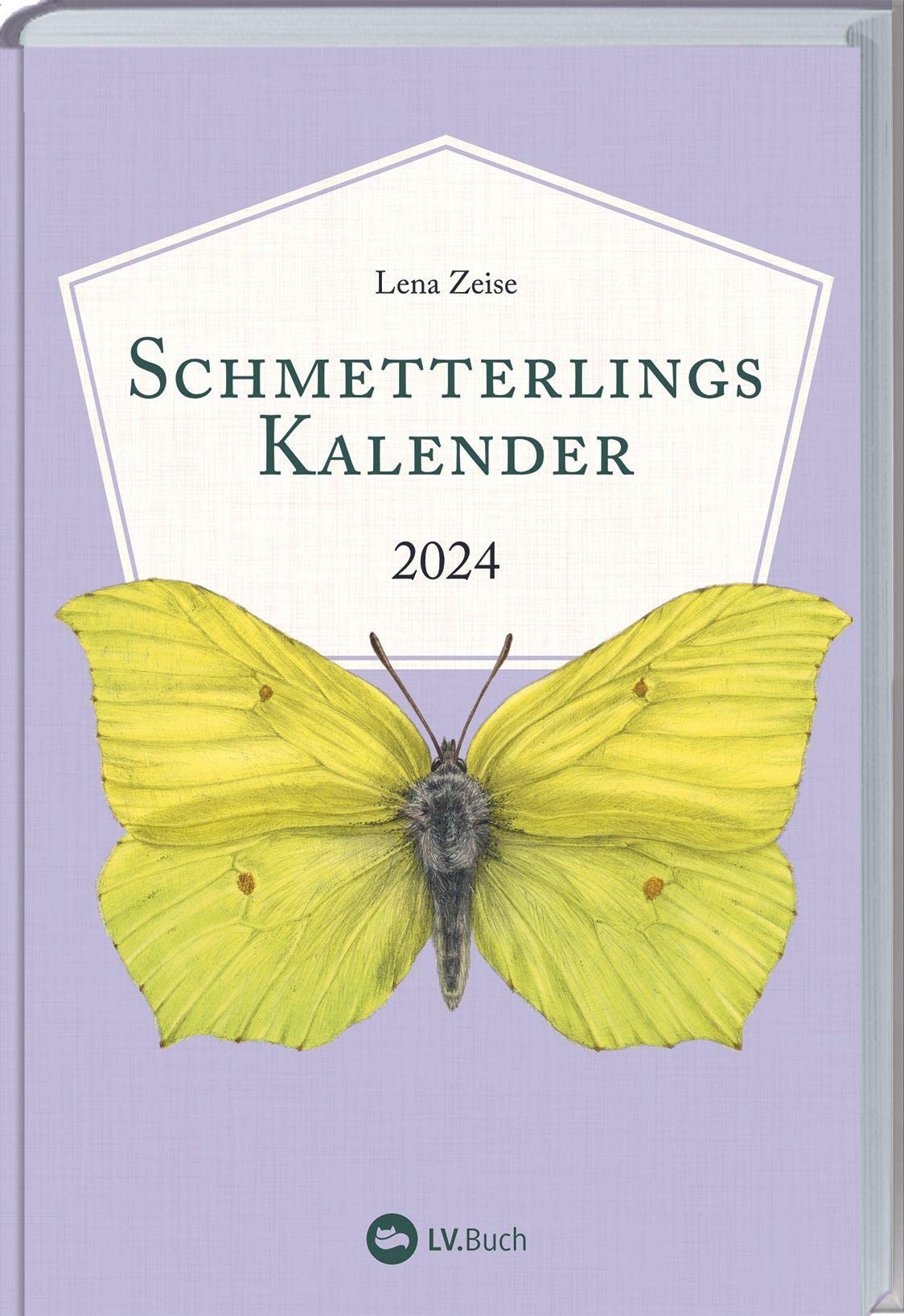 Schmetterlingskalender 2024: Mit einer praktischen Wochenübersicht und bezaubernden Illustrationen. Der perfekte Taschenkalender für Naturfreunde mit ... und zwei heraustrennbaren Postkarten. Calendars