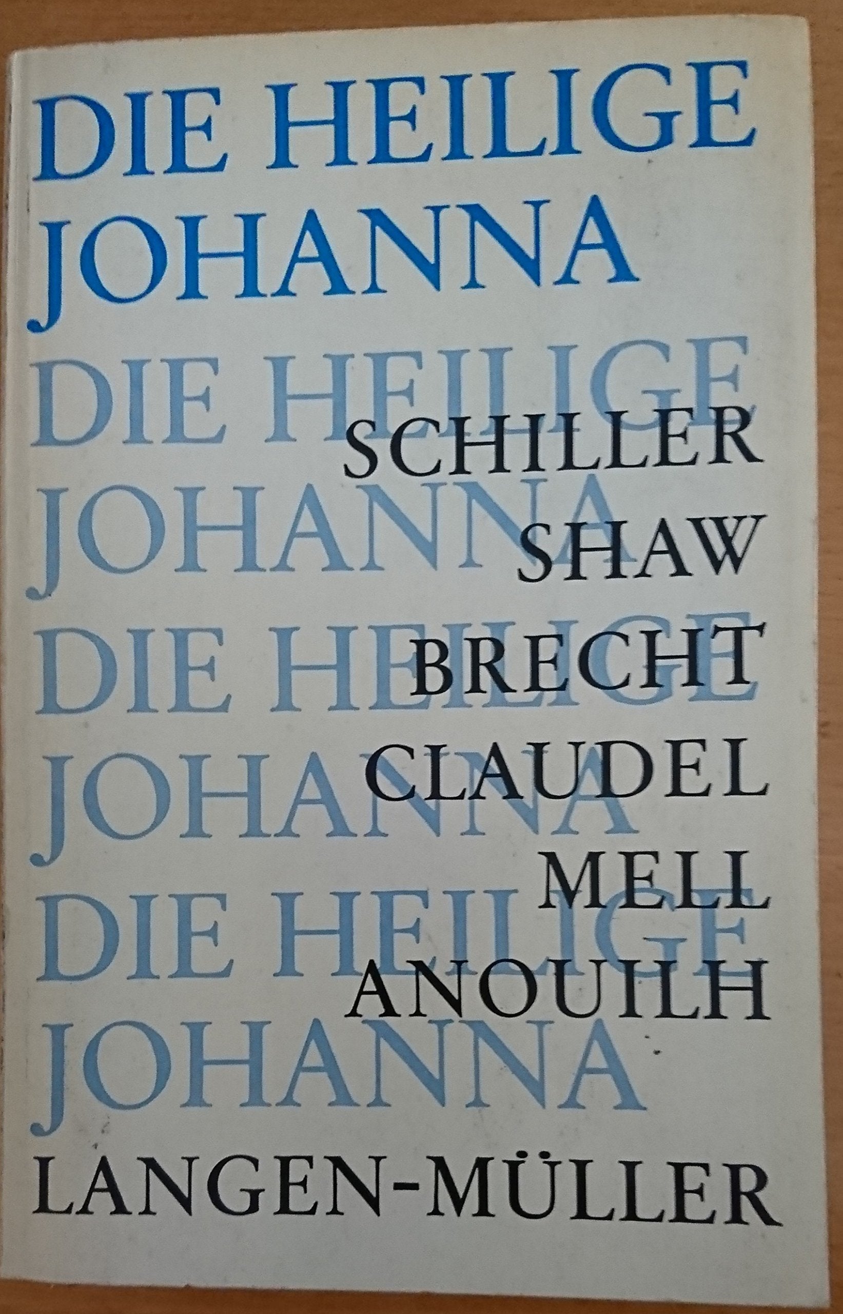 Die heilige Johanna Books