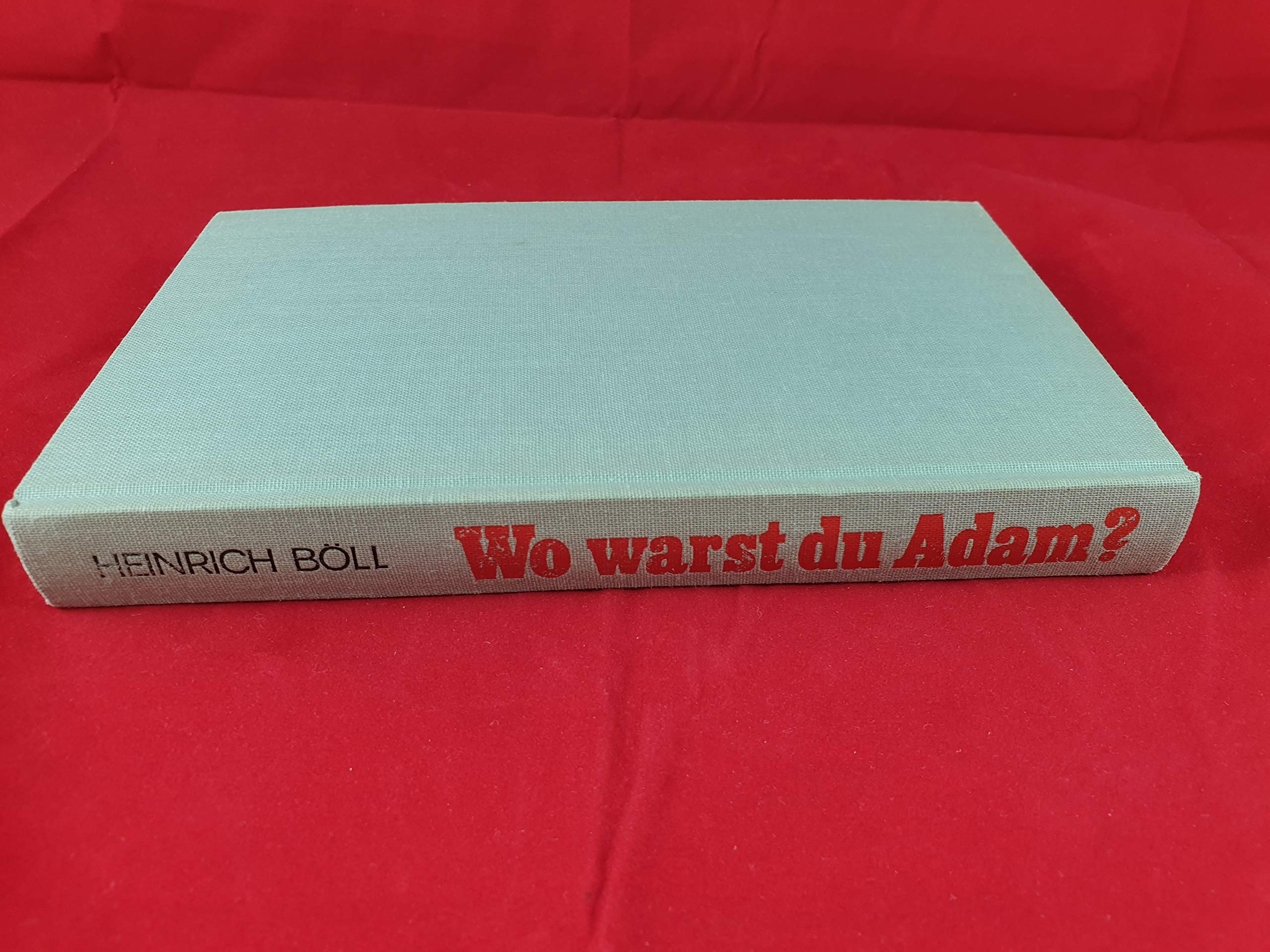 Product Image: Wo warst du, Adam?