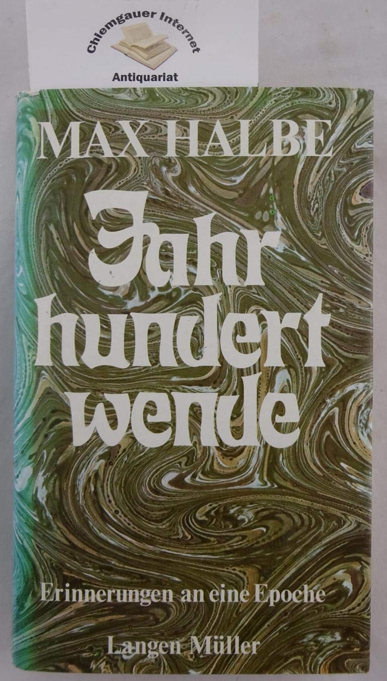 Jahrhundertwende. Erinnerungen an eine Epoche Memories