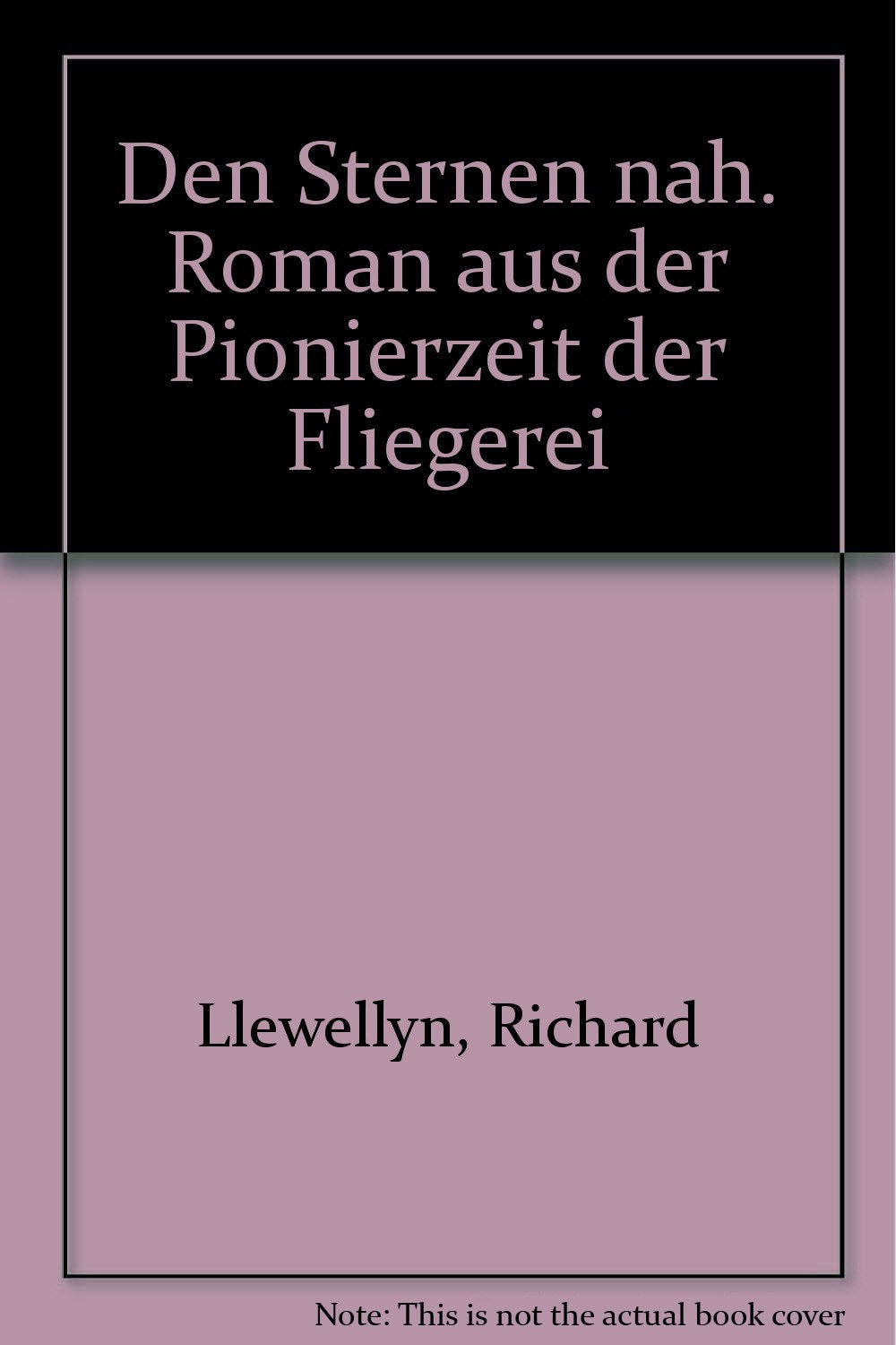 Den Sternen nah. Roman aus der Pionierzeit der Fliegerei Books