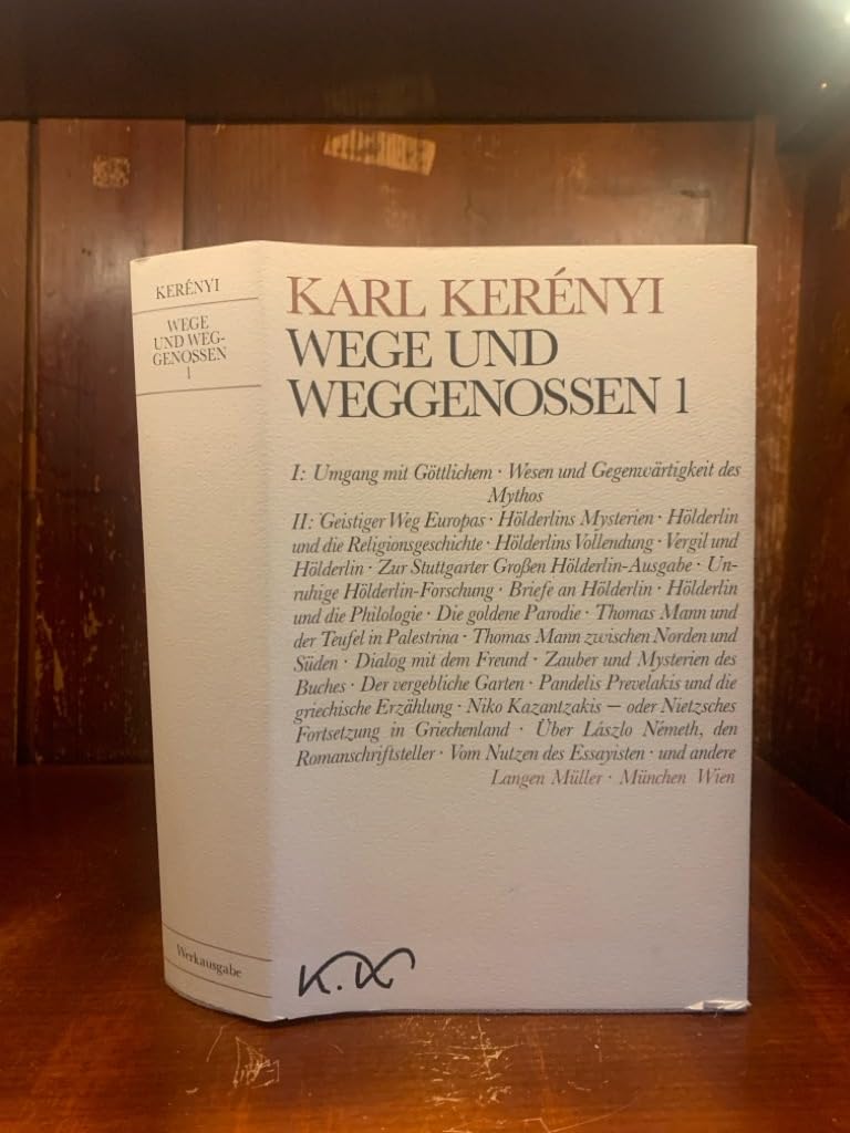 Wege und Weggenossen I Books