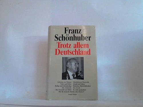 Trotz allem Deutschland Books