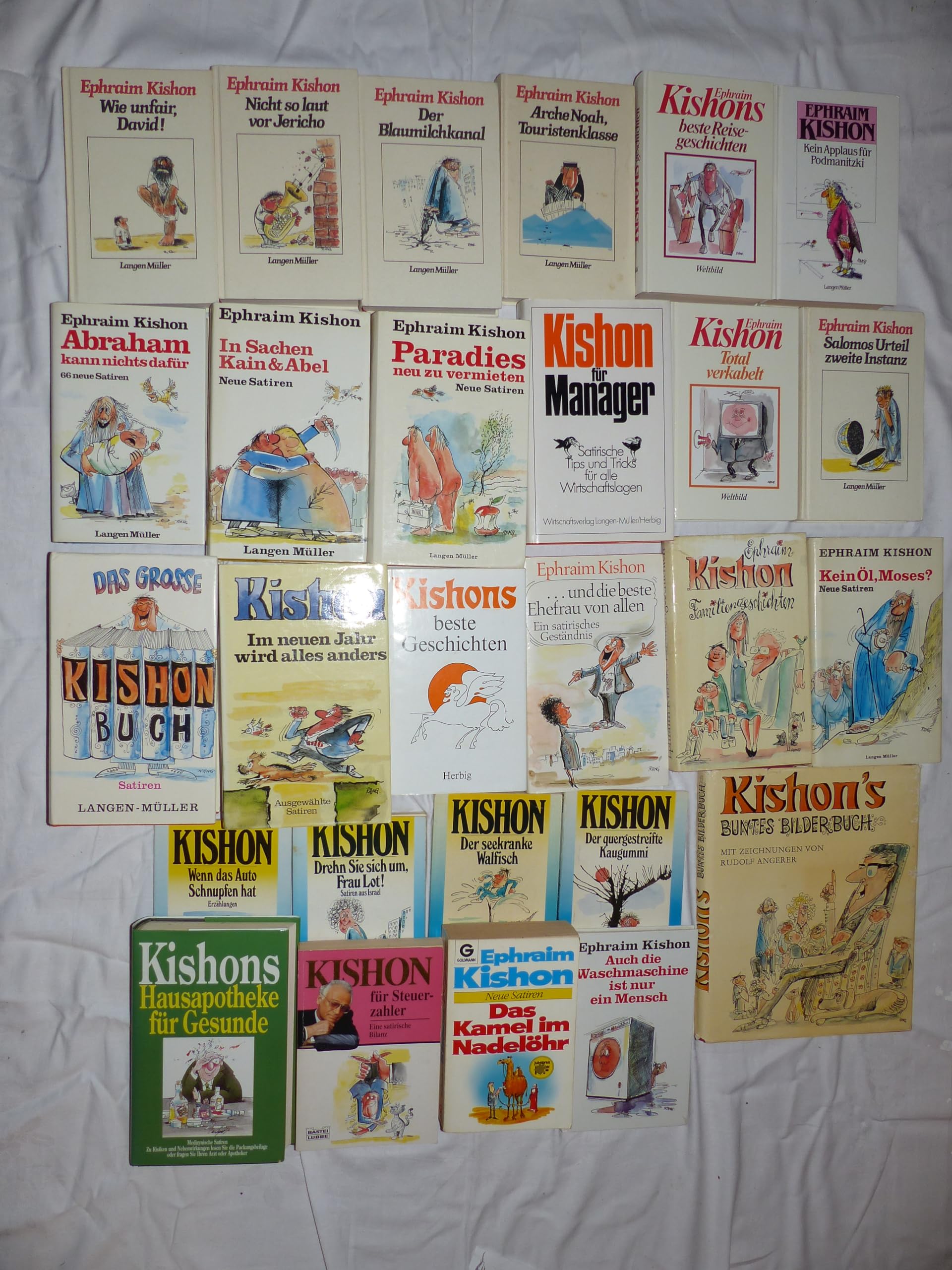Kishons Feuerwerk: Paradies neu zu vermieten /Kain und Abel /Kein Applaus für Podmanitzki /Kein Öl, Moses /Der seekranke Walfisch (Sonderreihe) Books