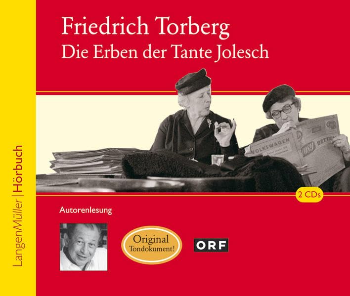 Die Erben der Tante Jolesch (CD): Autorenlesung Contemporary literature
