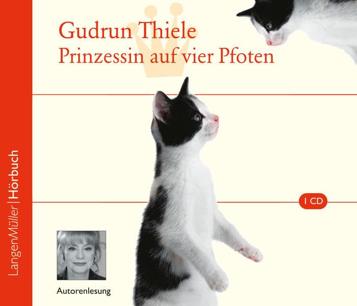 Prinzessin auf vier Pfoten, 1 Audio-CD: Autorenlesung Contemporary literature