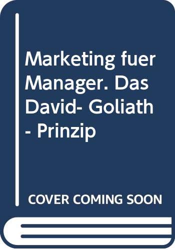 Marketing für Manager: Das David-Goliath-Prinzip Books