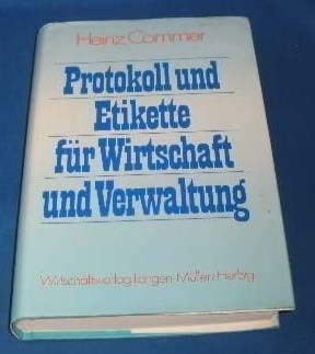 Protokoll und Etikette für Wirtschaft und Verwaltung Law