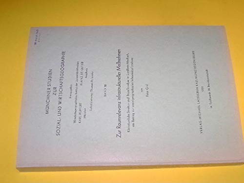 Zur Raumrelevanz infrastruktureller Massnahmen Books