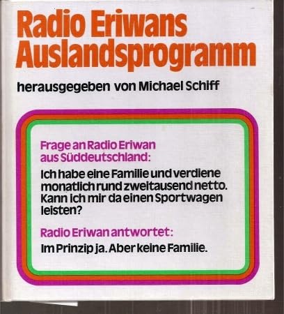 Product Image: Radio Eriwans Auslandsprogramm