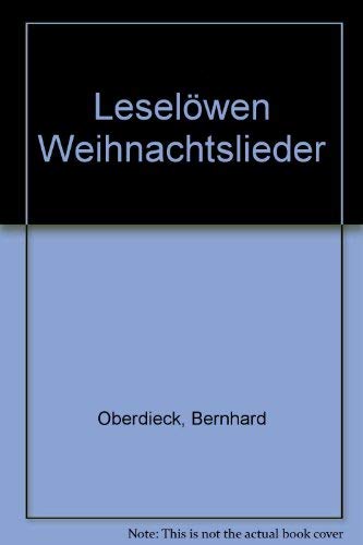 Leselöwen Weihnachtslieder Books