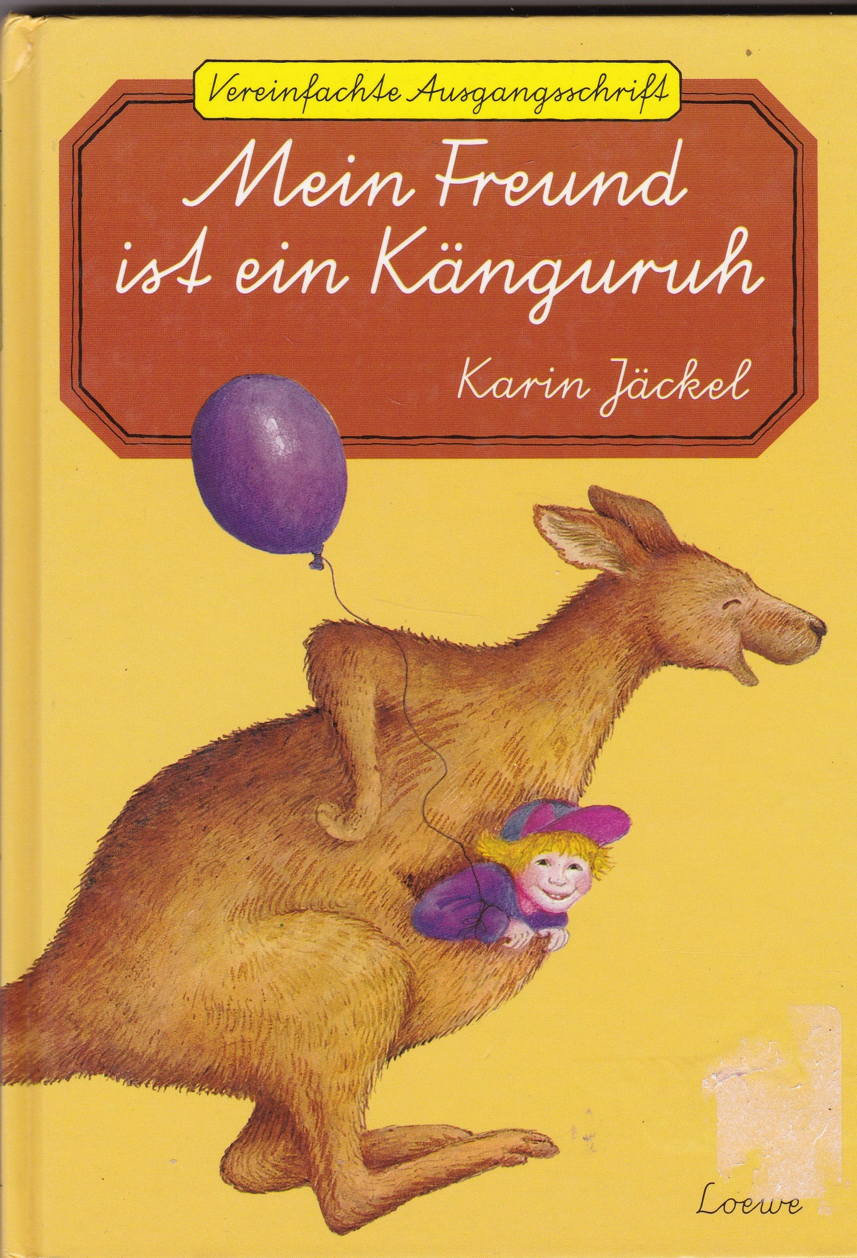 Mein Freund ist ein Känguruh. Vereinfachte Ausgangsschrift Books