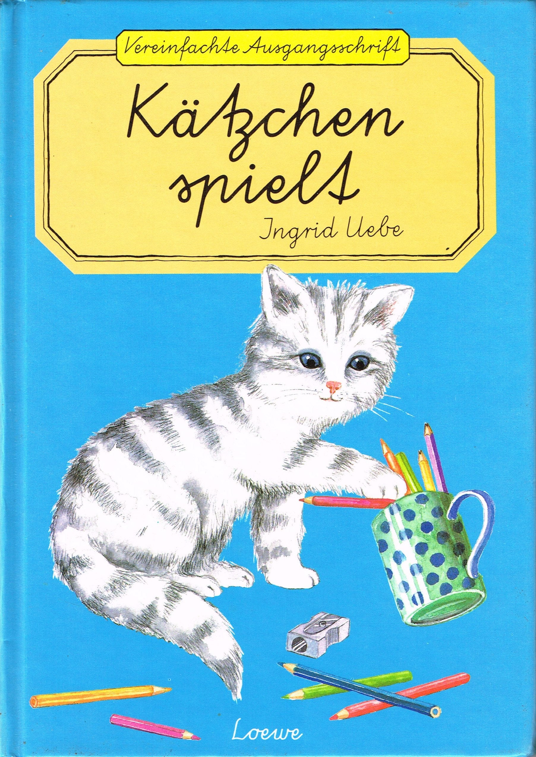 Kätzchen spielt - Vereinfachte Ausgangsschrift Books