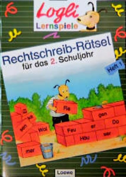 Rechtschreib-Rätsel, neue Rechtschreibung, Für das 2. Schuljahr (Logli-Lernspiele) Study Guides