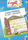 Lese-Rätsel, Für das 1. Schuljahr Study Guides
