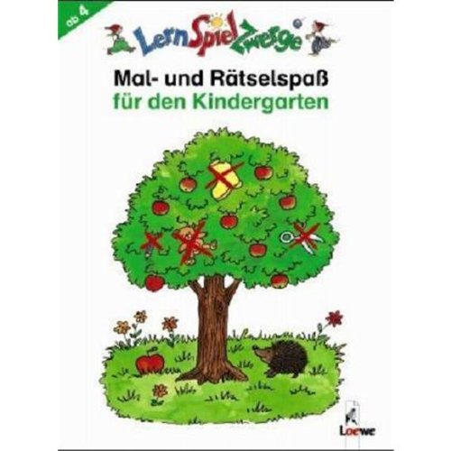 Mal- und Rätselspaß für den Kindergarten (4-5) Tiptoi & Games