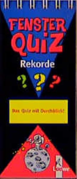 Fenster-Quiz (Spiele), Rekorde Books