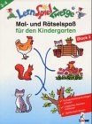 Fröhlicher Mal- und Rätselspass für den Kindergarten Books