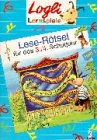 Lese-Rätsel für das 3./4. Schuljahr. Heft 1 Learning & Reference