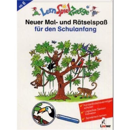LernSpielZwerge: Neuer Mal- und Rätselspass für den Schulanfang: Ab 6 Non-fiction