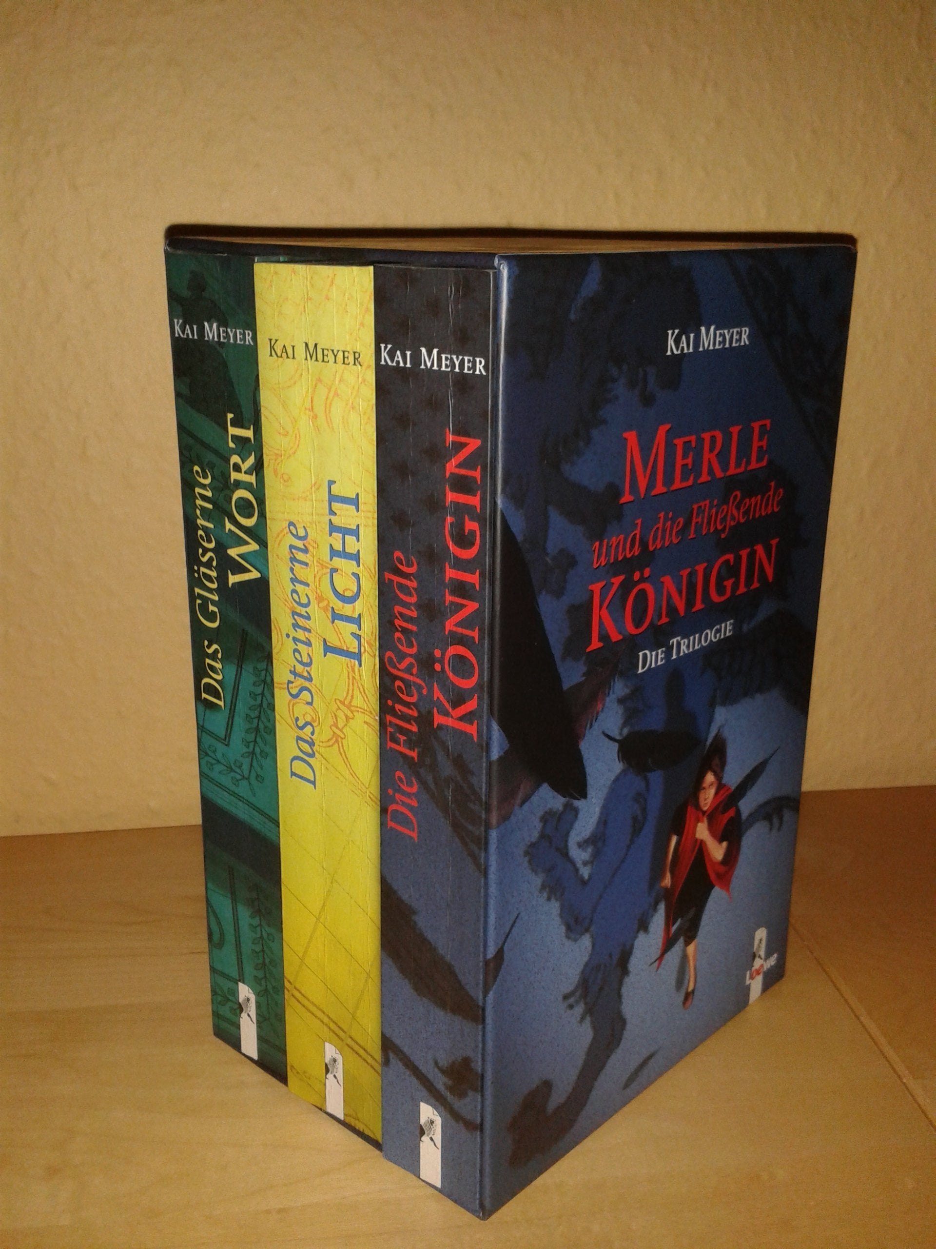 Merle und die Fließende Königin, 3 Bde. im Schuber: Die fließende Königin, Das Steinerne Licht, Das gläserne Wort Fantasy & Sci-Fi