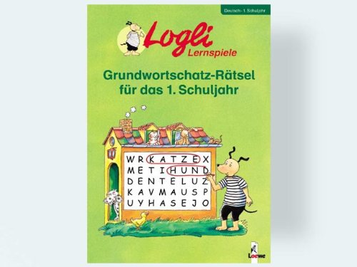 Grundwortschatz-Rätsel für das 1. Schuljahr. book