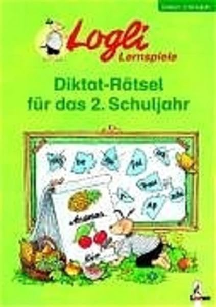 Diktat-Rätsel für das 2. Schuljahr (Logli-Lernspiele) Study Guides