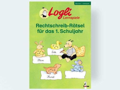 Rechtschreib-Rätsel für das 1. Schuljahr (Logli-Lernspiele) Study Guides