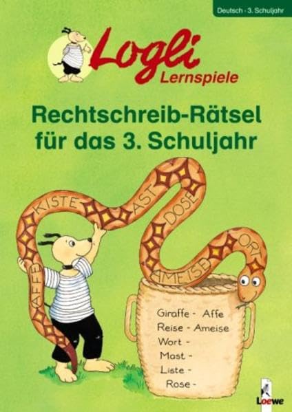 Rechtschreib-Rätsel für das 3. Schuljahr Study Guides