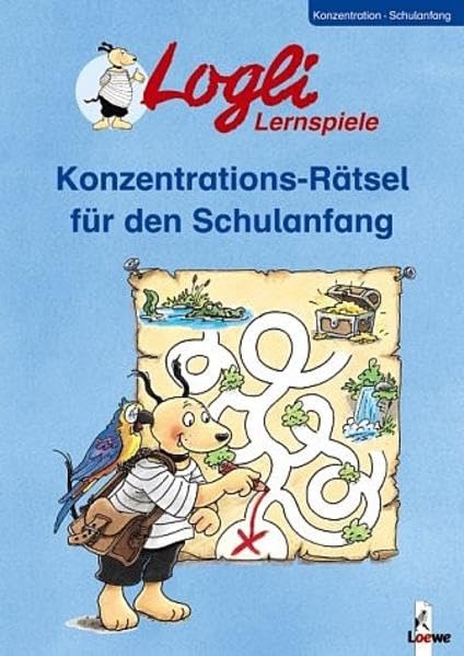 Konzentrations-Rätsel für den Schulanfang (Logli-Lernspiele) Leisure & Fun
