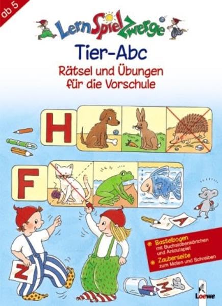 Tier-Abc - Rätsel und Übungen für die Vorschule Non-fiction